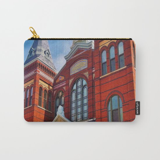 Washington DC Red Brick Carry-All Pouch