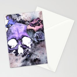 Deep into the stars Stationery Cards