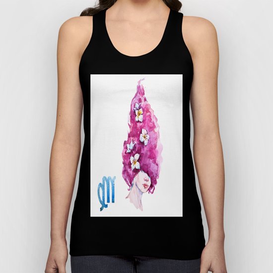 Virgo Unisex Tank Top
