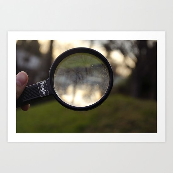 Magnify Art Print