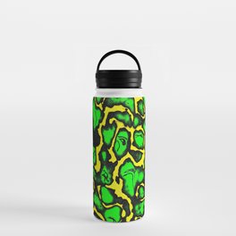 Ancient emerald green and gold Water Bottle