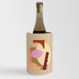 Marzipan Caokie modern abstract illustration Wine Chiller