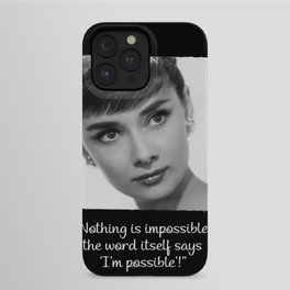 I'm possible iPhone Case