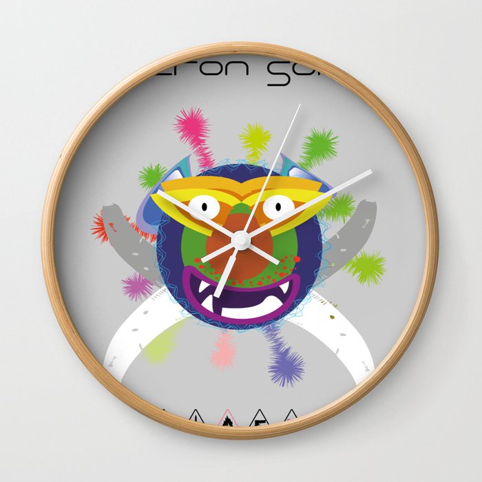 Omicron Soldier 30 Wall Clock