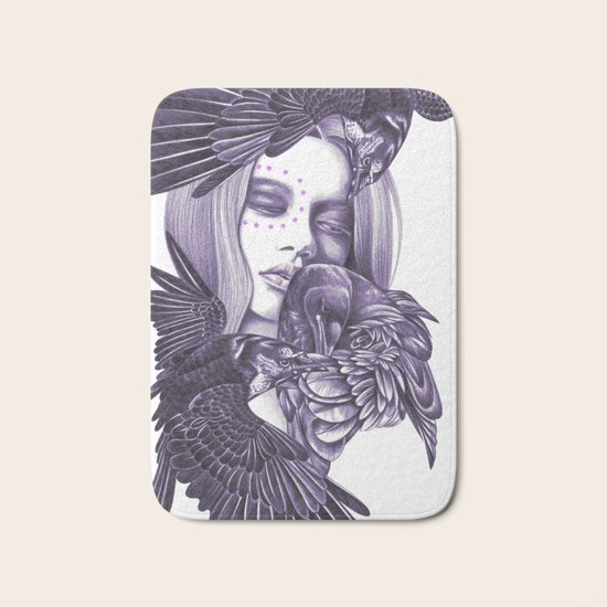 Crows Bath Mat