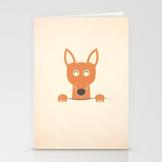 Pocket Kangaroo Stationery Cards