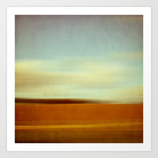 landscape abstract Art Print