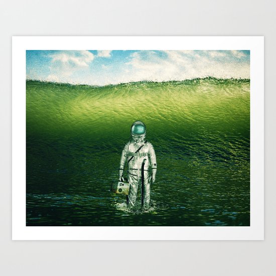Wave Art Print