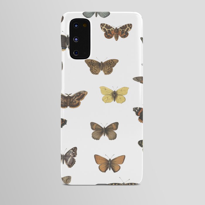 Butterfly Moth Pattern Android Case
