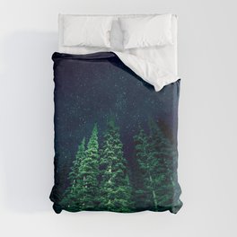 Star Signal - Nature Photography Duvet Cover