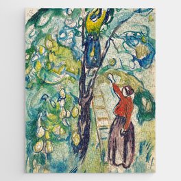 Edvard Munch - Woman Picking Fruit (Kvinner høster frukt) Jigsaw Puzzle