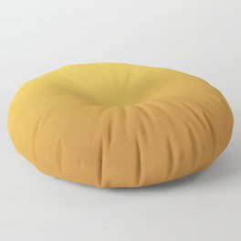 OLD GOLD COLOR. YELLOW TAN OMBRE PATTERN  Floor Pillow