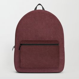 Fuschia Pink Velvet Texture Backpack
