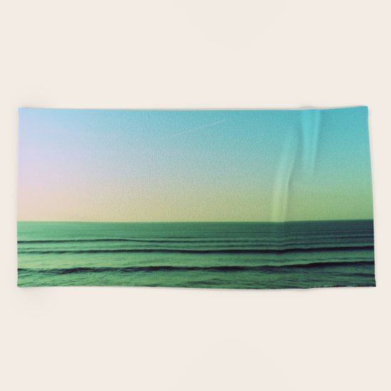 Winter blues Beach Towel