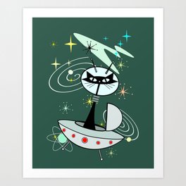 Space Cat Art Prints to Match Any Home's Decor | Society6
