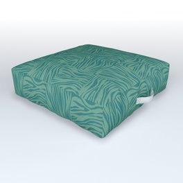 Sea Zebra Outdoor Floor Cushion