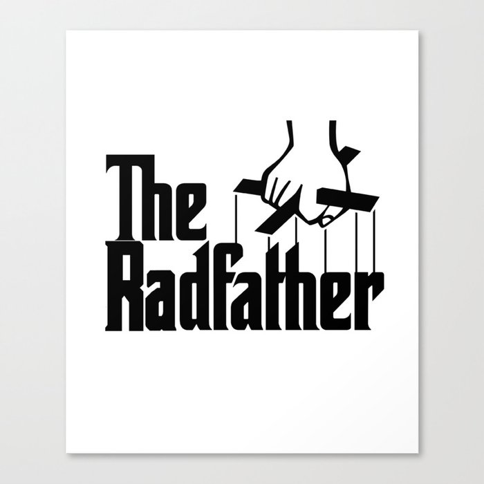 The Radfather Tshirt, Fathers Day Tshirt, Fathers Day Gift, Fathers Day, Dad Gift Canvas Print