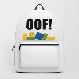 Oof Backpacks To Match Your Personal Style Society6 - how to make a backpack roblox