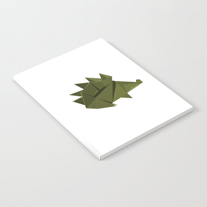 Origami Hedgehog Notebook By Staskhabarov