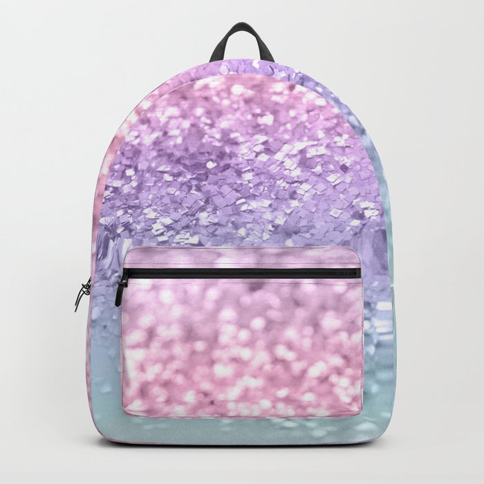 unicorn backpack glitter
