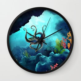 Ocean Series No. 2 Wall Clock