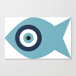 Fish eye Canvas Print