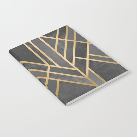 Art Deco Geometry 1 Notebook
