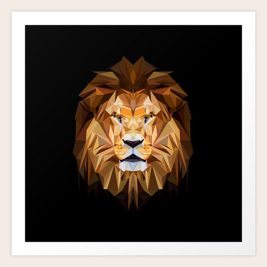 LION XXX Art Print