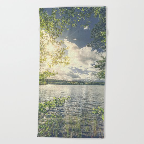Peekaboo 7 Beach Towel