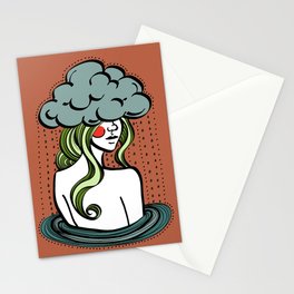 Head in the Clouds Stationery Cards
