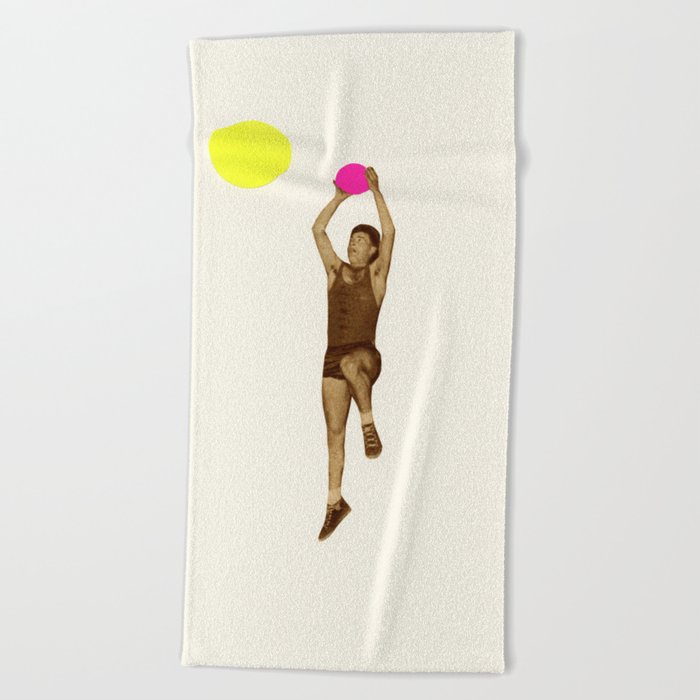 Basketball Beach Towel By Ciabeck Society6 Basketball Beach Towel