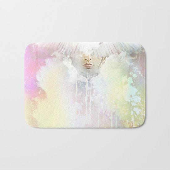 The guardian of dawn Bath Mat