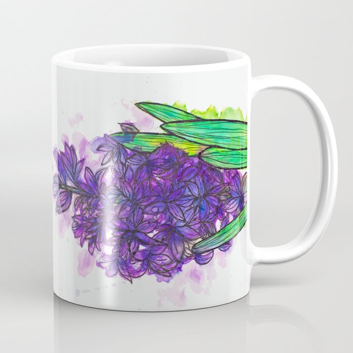 Purple Hyacinth Coffee Mug