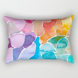 Rainbow glass Rectangular Pillow