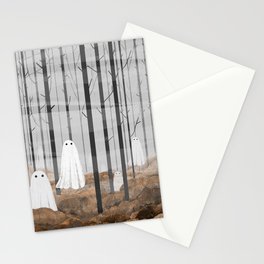 The Woods are full of Ghosts Stationery Card