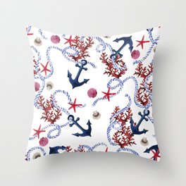 Tangled in the Summer (june 2021) Throw Pillow