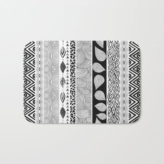 Tribal & Nature Play Bath Mat