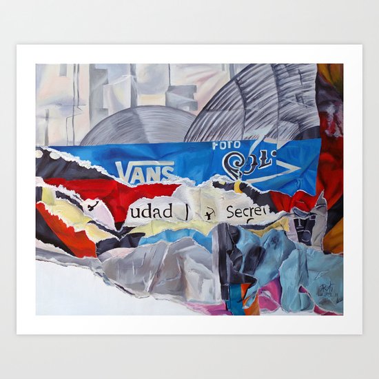 Previo de Ruinas Publicitarias III Art Print