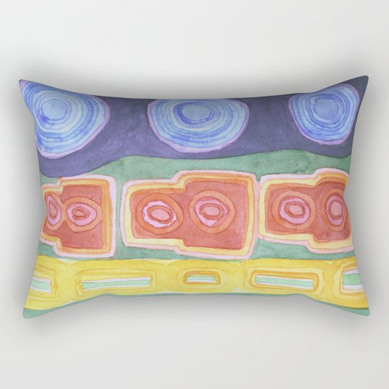 Some Sound Sculptures Rectangular Pillow