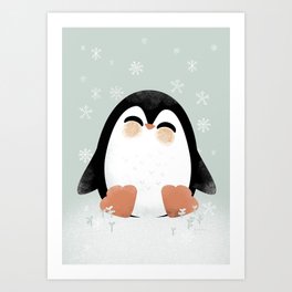 The "Animignons" - the Penguin Art Print