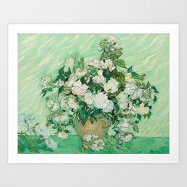 Roses, Vincent Van Gogh Art Print