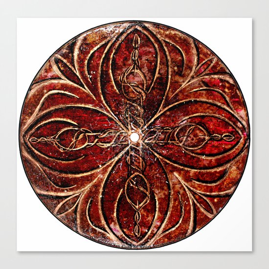 The Ancient Sex Gong Canvas Print