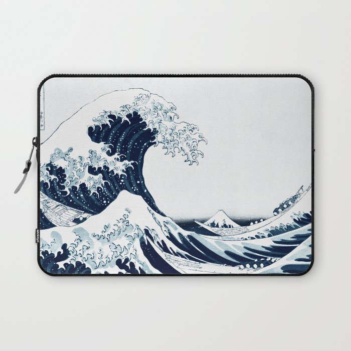 The Great Wave - Halftone Laptop Sleeve