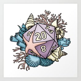 D20 Art Prints For Any Decor Style Society6