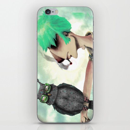 Punk N' A Bird iPhone Skin