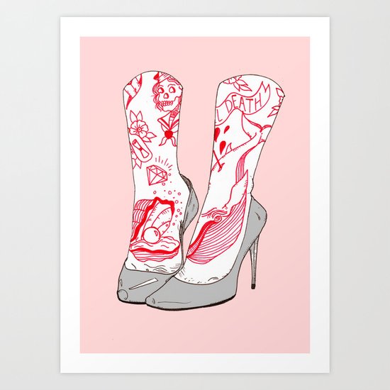 'Til Death Art Print