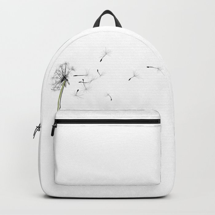 dandelion on the fish - flowers in the breeze Backpack