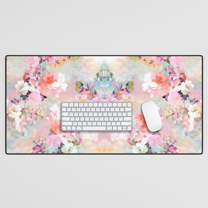 Love of a Flower Desk Mat
