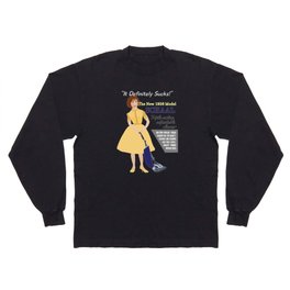 Kristen Schaal Vintage Vacuum Ad Long Sleeve T Shirt