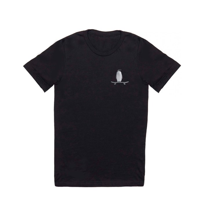 Skater Penguin T Shirt